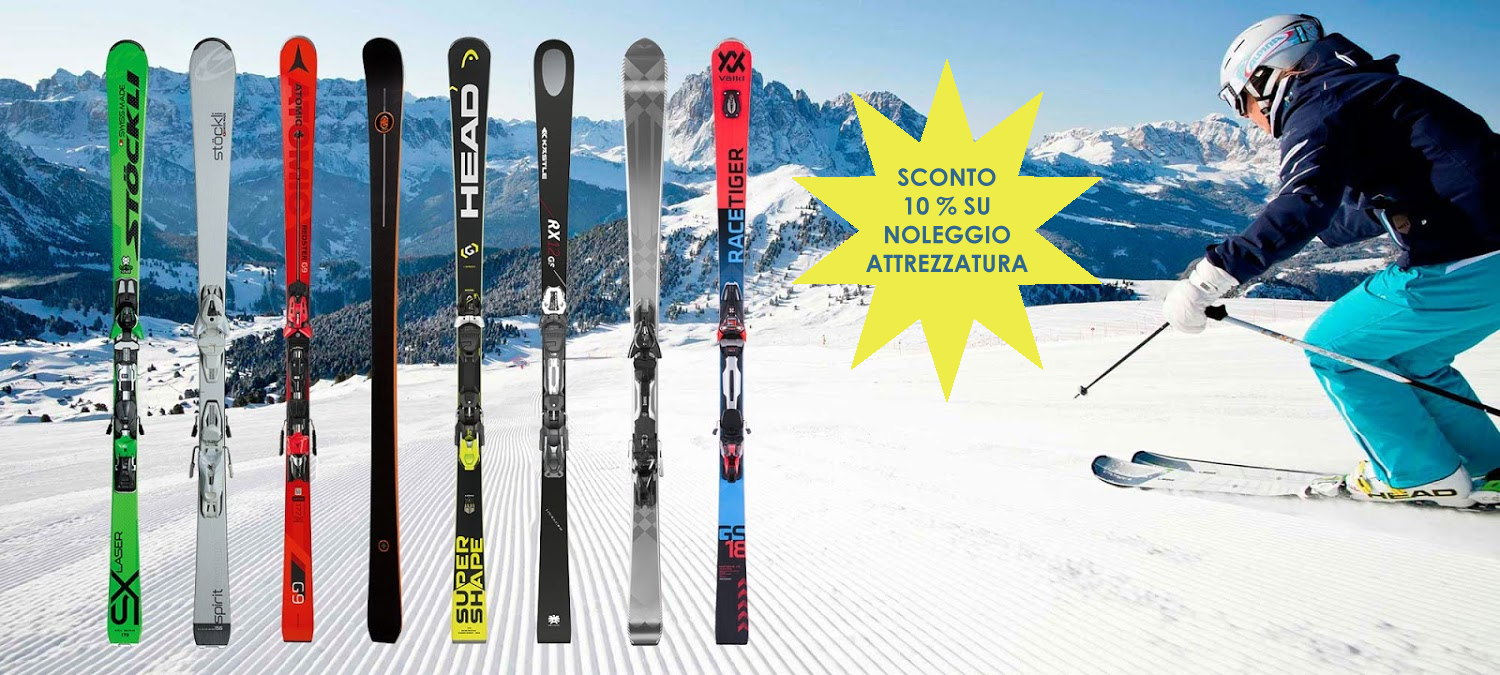 Sconto 10% Noleggio Attrezzatura